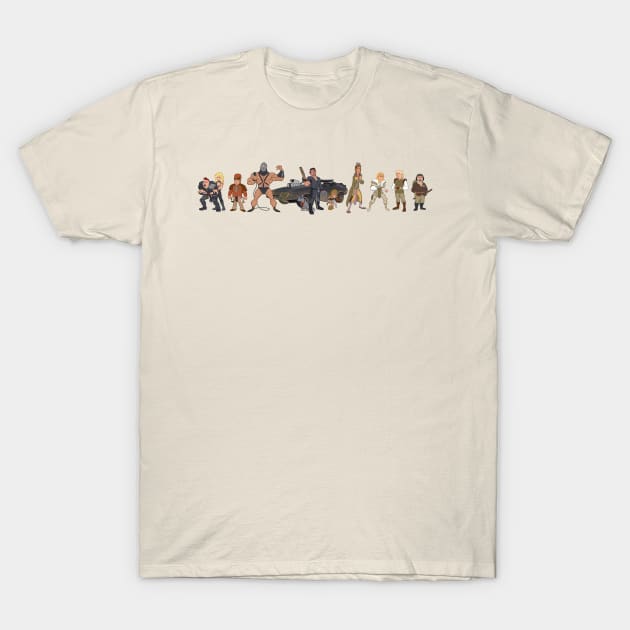 Road Warrior: The Animated Series T-Shirt by TomMcWeeney